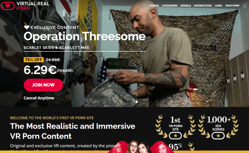 VirtualRealPornsite